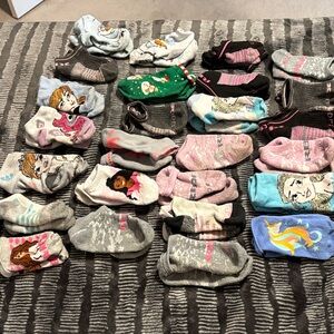 Colorful Cartoon Character Socks Set